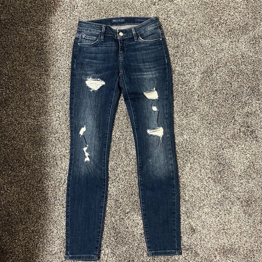 Guess Los Angeles Kate Skinny Jeans, Women's Size 25 Reg